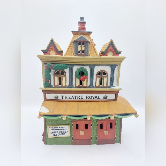 Department 56 Other - Vtg Dept. 56- 1989 Dickens Village Series #5584-0 Theatre Royal